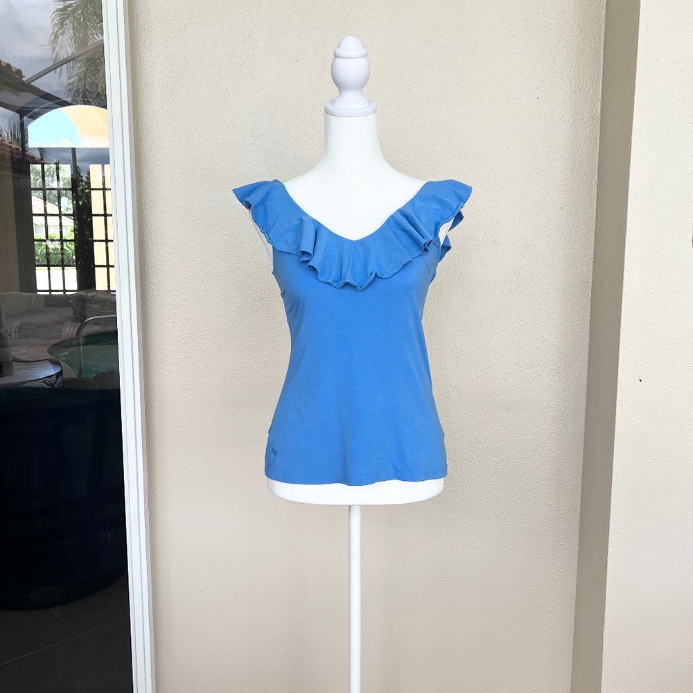 Lilly Pulitzer Alessa Ruffle Top